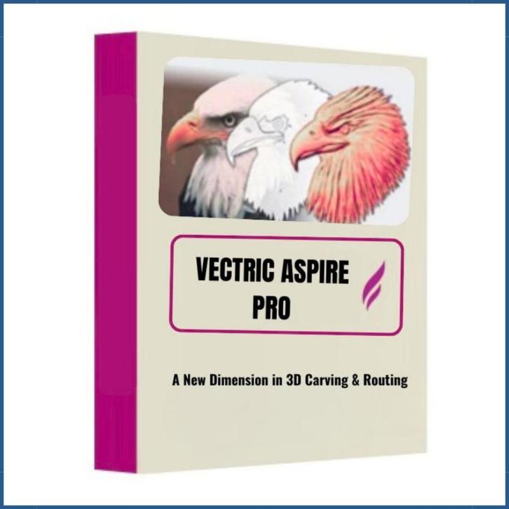 Vectric Aspire Pro 10, Computers en Software, Ontwerp- en Bewerkingssoftware, Nieuw, Windows, Ophalen