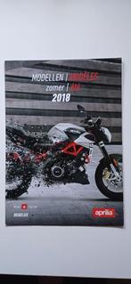 Originele jaarfolder Aprilia 2018, Ophalen of Verzenden, Aprilia