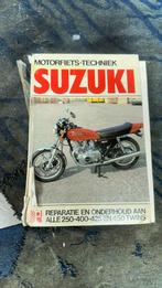 Werkplaats handboek Suzuki 250 400 425 450 twins, Ophalen of Verzenden