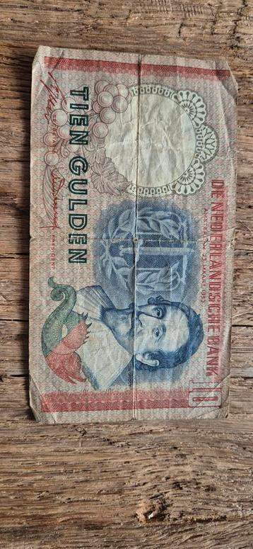 10 Gulden Biljet 1953  beschikbaar voor biedingen