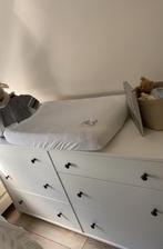 Witte Commode met Verschoonblad, 50 tot 70 cm, Ophalen of Verzenden, Opstaande rand, 100 cm of meer