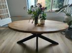 Eettafel van mangohout, Ophalen, 50 tot 100 cm, Zo goed als nieuw, Vijf personen of meer
