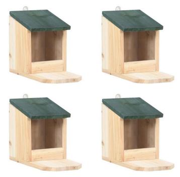 4x Eekhoornhuisje eekhoornvoederhuisje GRATIS VERZONDEN! beschikbaar voor biedingen