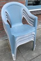 Tuinstoelen, Ophalen, Gebruikt, Kunststof, Stapelbaar