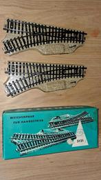 marklin wissels 2x handbediend, Hobby en Vrije tijd, Modeltreinen | H0, Wisselstroom, Gebruikt, Rails, Ophalen of Verzenden