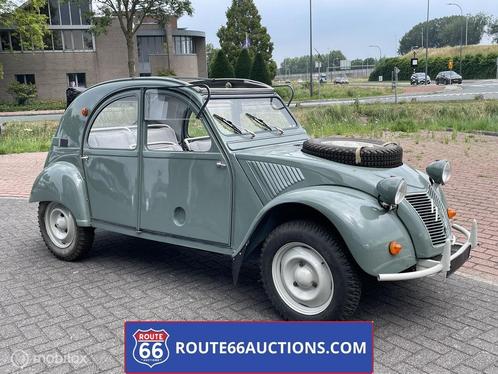 Citroen 2CV Sahara 4x4 1963 | Route 66 auctions, Auto's, Oldtimers, Bedrijf, Te koop, Open dak, Citroën, Benzine, Cabriolet, Handgeschakeld