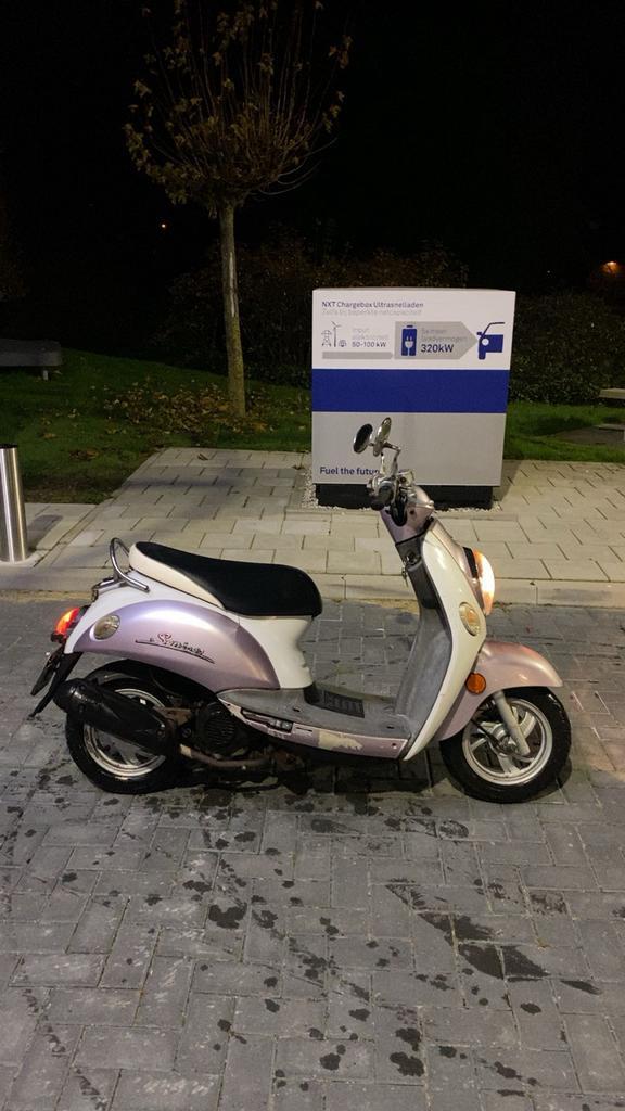 Bromscooter Kymco, Fietsen en Brommers, Snorfietsen en Snorscooters, Gebruikt, Kymco, Benzine, Ophalen of Verzenden