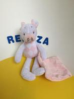 2973 happy horse varken varkentje met doekje, Kinderen en Baby's, Speelgoed | Knuffels en Pluche, Ophalen of Verzenden, Zo goed als nieuw