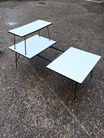 Elsrijk, salontafel / eettafel (verlengbaar) èn bijzettafel, Ophalen, Gebruikt