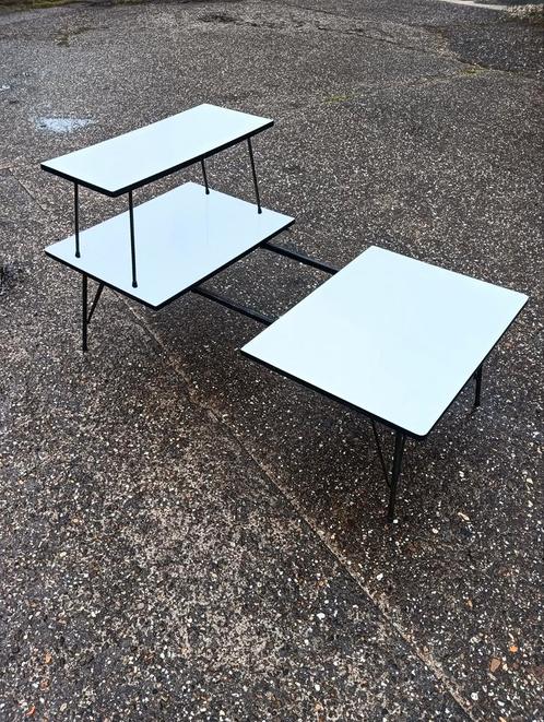 Elsrijk, salontafel / eettafel (verlengbaar) èn bijzettafel, Huis en Inrichting, Tafels | Eettafels, Gebruikt, Ophalen