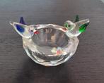 Kristallen vogel bakje, puntgaaf, Ophalen of Verzenden, Zo goed als nieuw, Dier