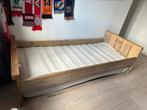 Steigerhouten bed 90x200, Ophalen, 90 cm, Eenpersoons, Steigerhout