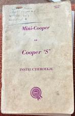 instructieboekje mini-cooper en cooper s, Ophalen of Verzenden