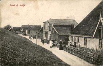 Groet uit Andijk  met volk st 1914 beschikbaar voor biedingen
