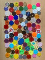 97 stuks plastic penningen, Postzegels en Munten, Penningen en Medailles, Verzenden, Overige materialen