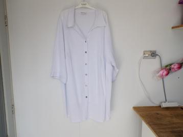 Mooie witte blouse Ulla Popken maat 66/68  beschikbaar voor biedingen