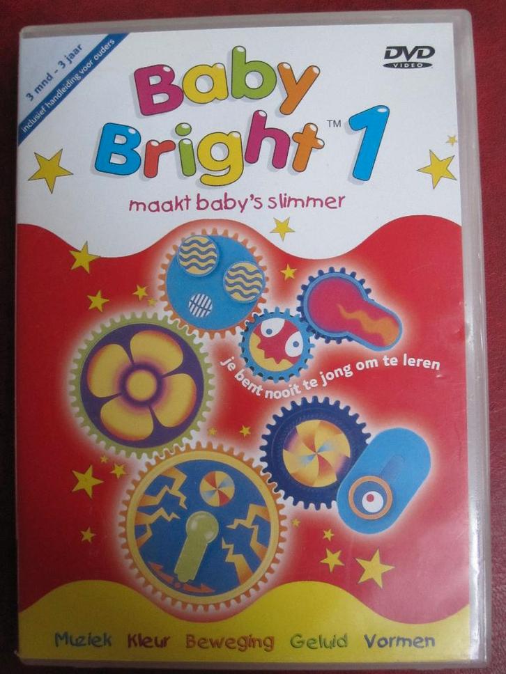 Baby bright 1, Cd's en Dvd's, Dvd's | Kinderen en Jeugd, Zo goed als nieuw, Tv non-fictie, Educatief, Alle leeftijden, Ophalen of Verzenden