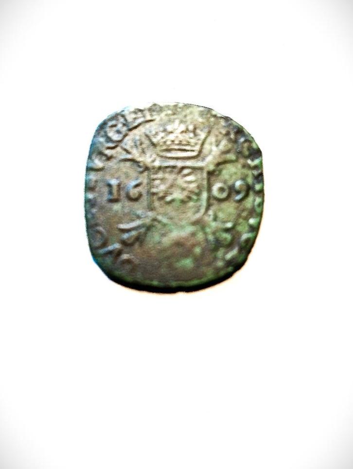 's Hertogenbosch Oord 1609 Albert & Elizabeth - Den Bosch, Postzegels en Munten, Munten | Nederland, Overige waardes, Vóór koninkrijk