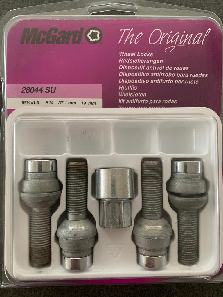 McGard slotboutenset 28044 SU - M14x1.5 slotbouten, Ophalen, Zo goed als nieuw