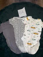 3x HEMA romper maat 62 – set – unisex, Ophalen of Verzenden, Zo goed als nieuw, Jongetje of Meisje, Nacht- of Onderkleding