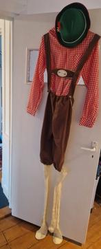 Carnavalsoutfit Lederhosen, Kleding | Heren, Ophalen of Verzenden, Zo goed als nieuw, Maat 46 (S) of kleiner