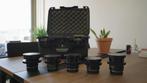 Leica R Summicron Lens Set (19 + 24 + 35 +50 +90) incl. case, Audio, Tv en Foto, Fotografie | Lenzen en Objectieven, Ophalen of Verzenden