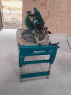 Zaagmachine Makita met onderstel, Ophalen, Gebruikt, 1200 watt of meer, 70 mm of meer