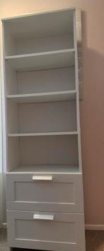 Brimnes Boekenkast Wit met Unicorn glow in de dark, Ophalen, Zo goed als nieuw, Met lade(s), 150 tot 200 cm
