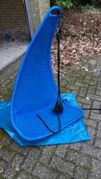 Hangstoel blauw ikea, Ophalen, Zo goed als nieuw