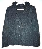 Murek Fashion exclusieve zwarte Jasje blazer top mt 42 ZGAN, Ophalen of Verzenden, Zo goed als nieuw, Maat 42/44 (L), Zwart