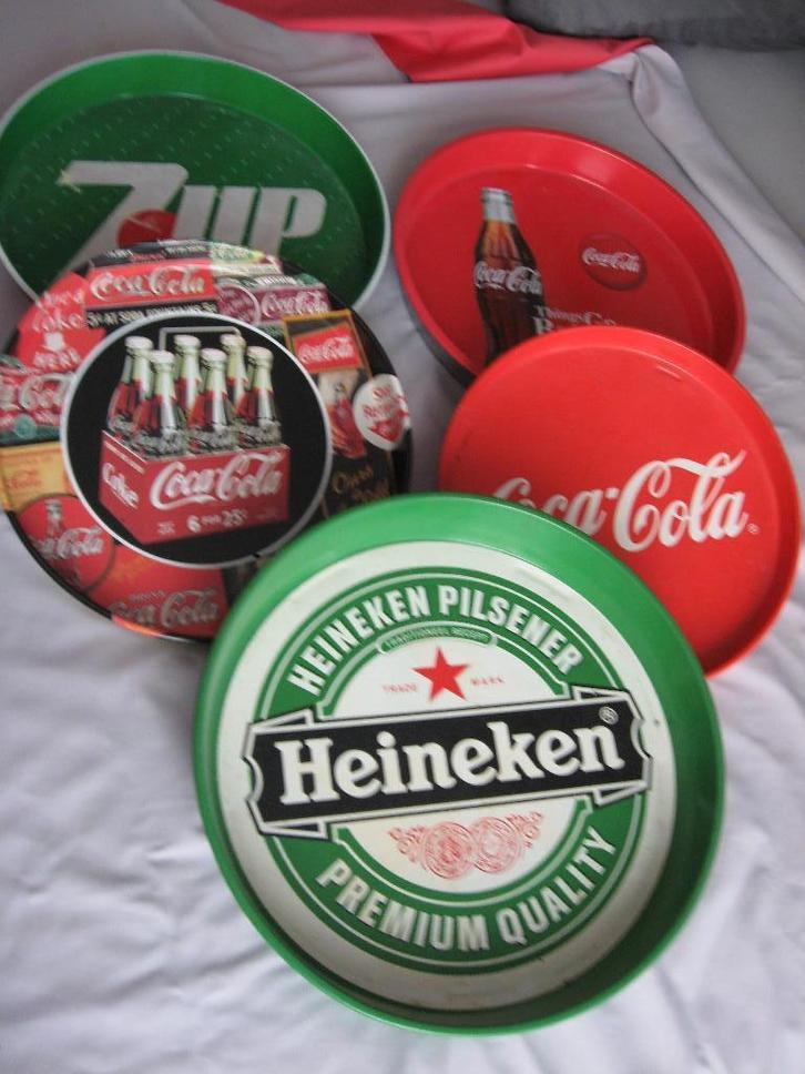 Dienbladen, Verzamelen, Biermerken, Zo goed als nieuw, Overige typen, Overige merken, Ophalen of Verzenden