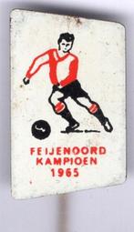 Feijenoord kampioen 1965 blik speldje ( Y_067 ), Sport, Speldje of Pin, Zo goed als nieuw, Verzenden