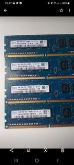 4GB DDR3 12800U Desktop Geheugen - 48 Stuks, Computers en Software, RAM geheugen, DDR3, Ophalen of Verzenden, Zo goed als nieuw