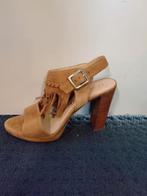 NIEUW! Unisa dames sandaal bruin franjes maat 41 €66,99, Bruin, Nieuw, Unisa, Sandalen of Muiltjes