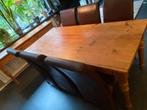 Eettafel, stoelen en side board, Gebruikt, 50 tot 100 cm, 150 tot 200 cm, Ophalen of Verzenden