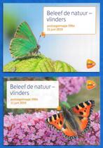 Postzegelmapje 596 A & B - Beleef de Natuur, Vlinder 2019, Postzegels en Munten, Postzegels | Nederland, Verzenden, Na 1940, Postfris