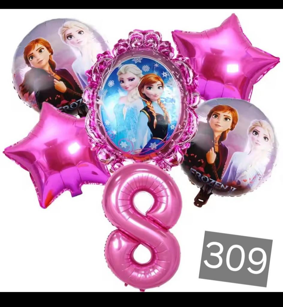 Frozen Ballonnen Set - Nieuw, Ophalen of Verzenden, Nieuw, Feestartikel, Verjaardag