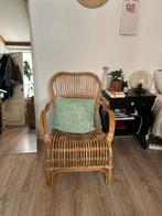 Rotan stoel, Huis en Inrichting, Ophalen, Bruin, Riet of Rotan, Zo goed als nieuw