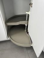 Hoekkast draai plateau, draaicarrousel  Halve cirkel, Huis en Inrichting, Ophalen, 50 tot 100 cm, Zo goed als nieuw, Minder dan 100 cm