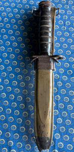 Bajonet Combat knife M4 WW2, Verzamelen, Militaria | Tweede Wereldoorlog, Ophalen of Verzenden, Landmacht, Amerika, Mes of Dolk