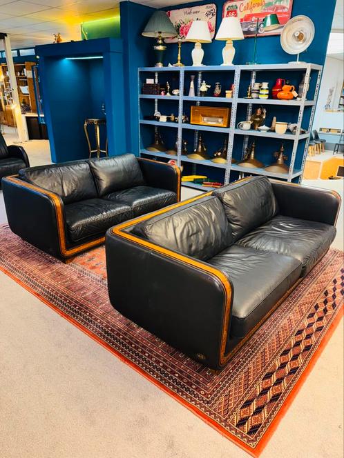 Twee New York banken door Alberto Nieri voor Studio Nieri, Huis en Inrichting, Fauteuils, Minder dan 50 cm, Ophalen