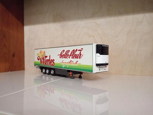 Koeloplegger Belle Fleur Tekno, Hobby en Vrije tijd, Modelauto's | 1:50, Nieuw, Bus of Vrachtwagen, Tekno, Ophalen of Verzenden