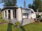 Te koop: Knaus Südwind 550 UF caravan met voortent, Caravans en Kamperen, Vast bed, Rondzit, Particulier, 5 tot 6 meter