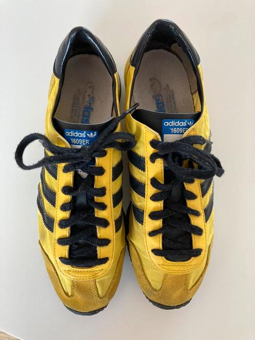 Adidas Originals 1609er Sneakers - Geel/Zwart - Vintage, Kleding | Heren, Schoenen, Gedragen, Sneakers of Gympen, Overige kleuren