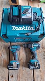 Makita 18v Accu combiset comboset schroefmachine en slag, Info@makita.nl, Makita, Ophalen of Verzenden, Zo goed als nieuw