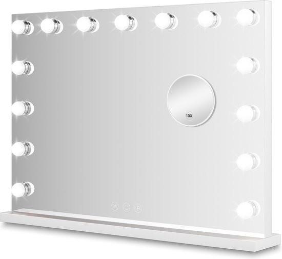 Nieuw. Hollywood Make Up spiegel met verlichting, Huis en Inrichting, Woonaccessoires | Spiegels, Nieuw, Minder dan 50 cm, Minder dan 100 cm
