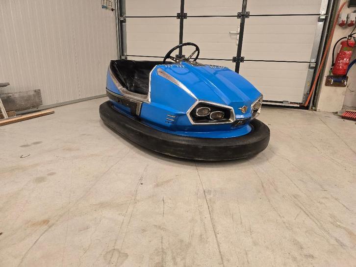 vintage blauwe botsauto reverchon Europa, Verzamelen, Retro, Huis en Inrichting, Ophalen