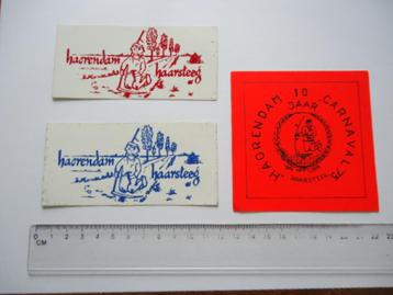 sticker oud Haorendam 1975 carnaval haarsteeg heusden nb beschikbaar voor biedingen