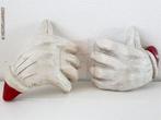Authentieke V&D etalage Sinterklaas handschoenen - wit, 30cm, Diversen, Sinterklaas, Verzenden