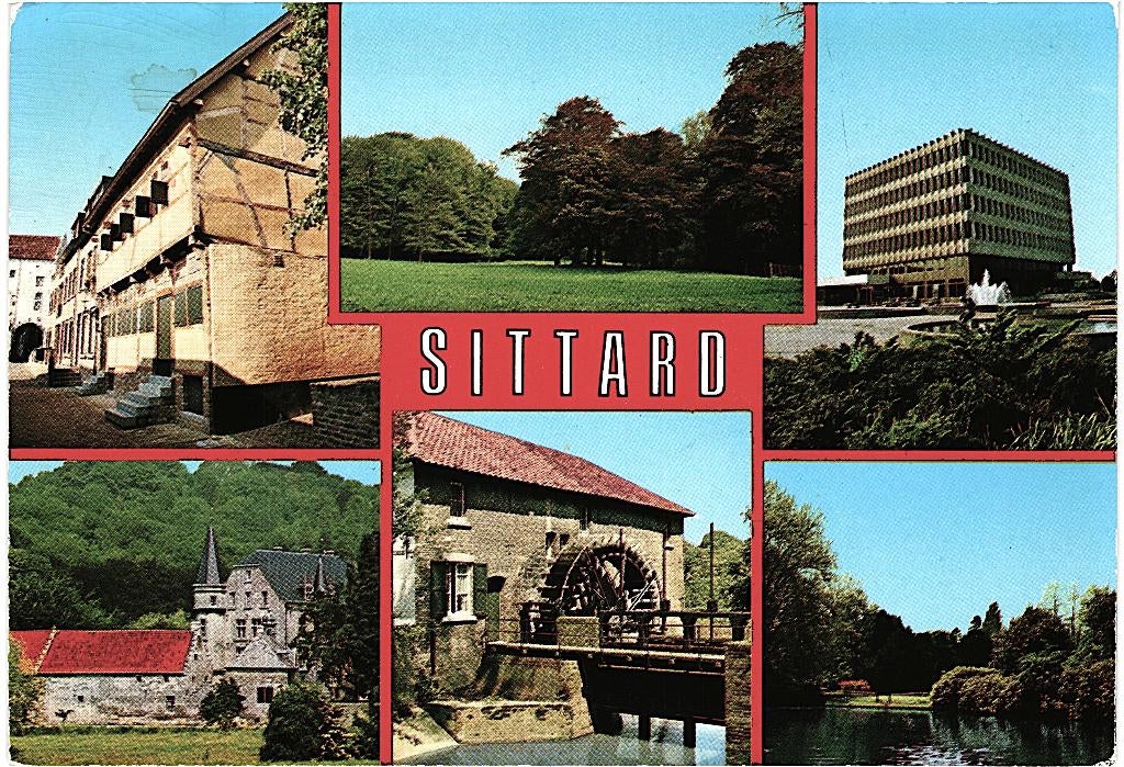 914120	Sittard	80+ Limb Watermolen	 Gelopen met postzegel